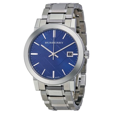 burberry blue leather watch|where to buy Burberry watches.